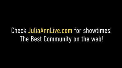 Julia Ann Live - hj movie