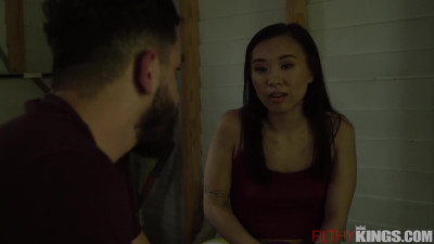 Sex-loving cutie Kimmy Kimm likes intensive interracial sex