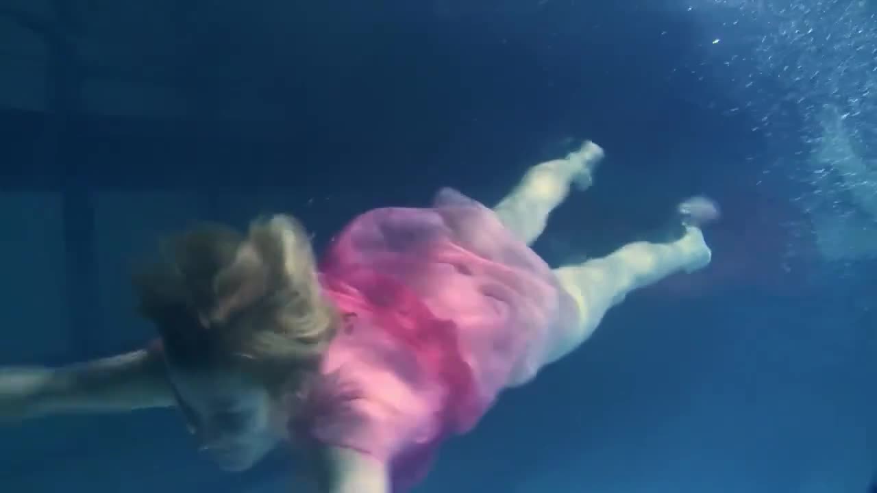 Lascivious dame - skinny action - Underwater Show - ePornTube