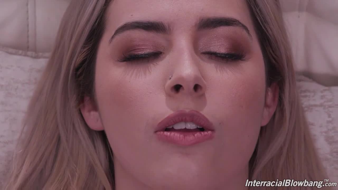 Interracial bukkake session with a passionate Chanel Camryn - ePornTube