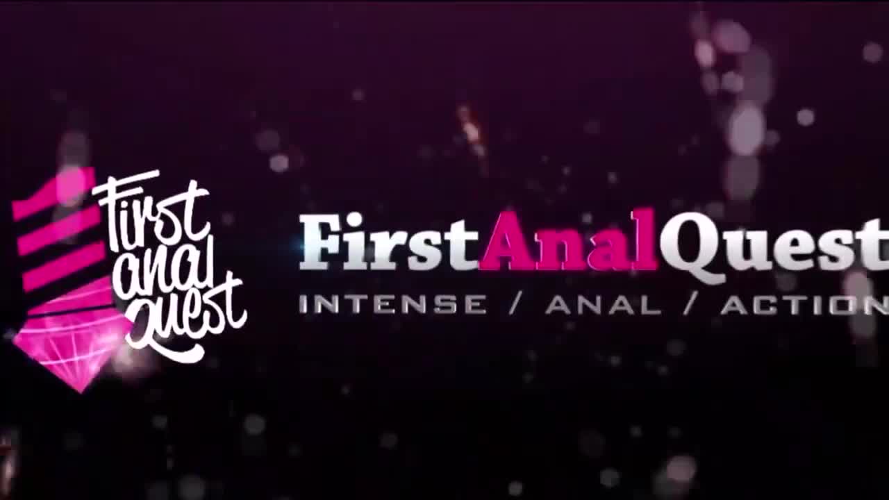 Salacious ho - young ass creampie scene - First Anal Quest