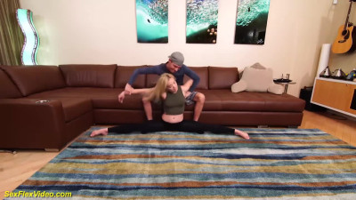 Stretching smut with captivating Katie Kush from Extreme Movie Pass