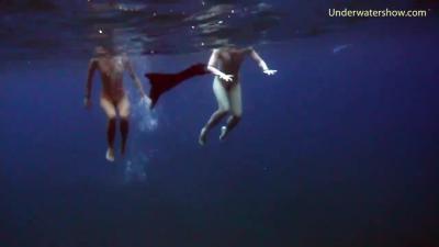 Euro scene with bonny dream girl from Underwater Show